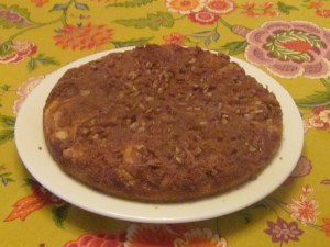 Fragrant Mesquite Ginger Pear Cake.