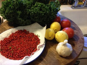 Chiltepines add zip to holiday salads.