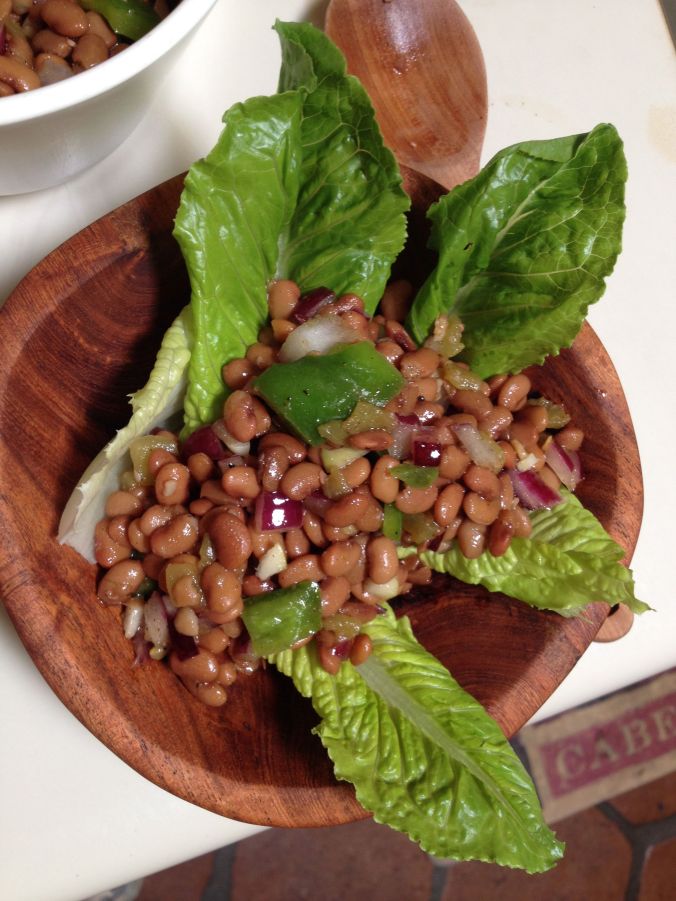 Sonoran Caviar in Mayo mesquite bowl (MABurgess photo)