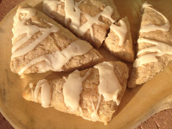 Local color--scones don't come any better--find them at Sunday St Phillips market