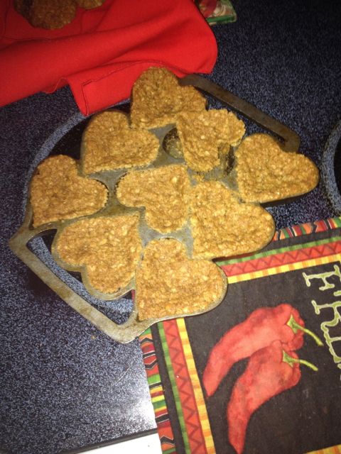 Valentine's Roasted Mesquite and Heirloom White Sonora Wheat Oatmeal Cookies