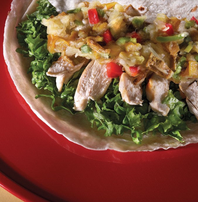 Grilled Chicken with Nopalito and Pineapple Salsa