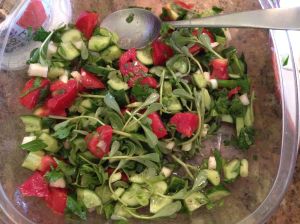 Marjorie Grubb's summer-fresh Verdulaga salad