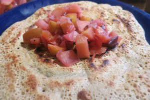 Apple, prickly pear and friends compote