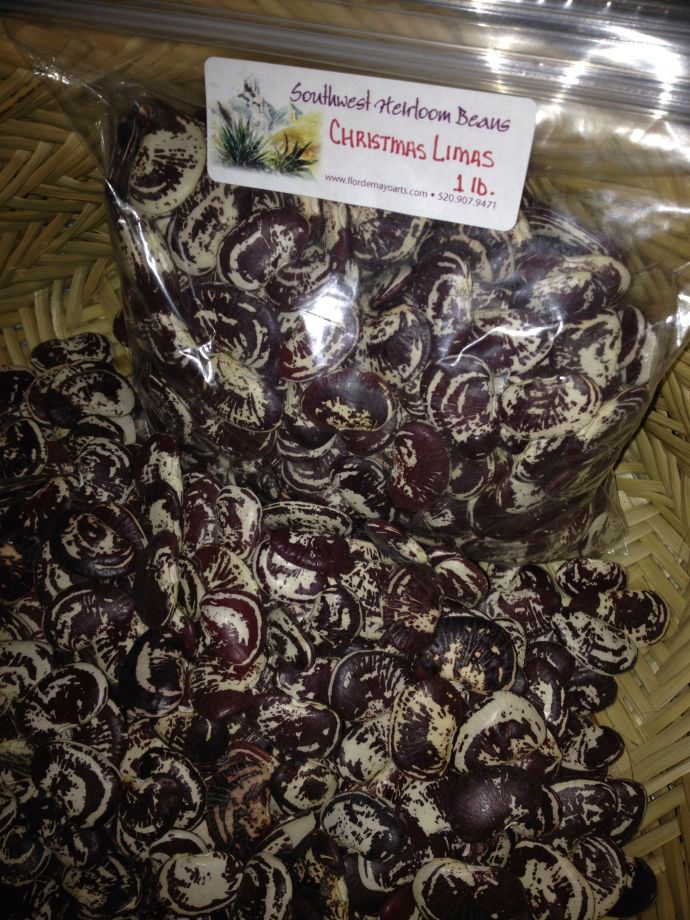 Delectable Christmas Limas can be prepared as vegetarian centerpiece dishes to honor the season!