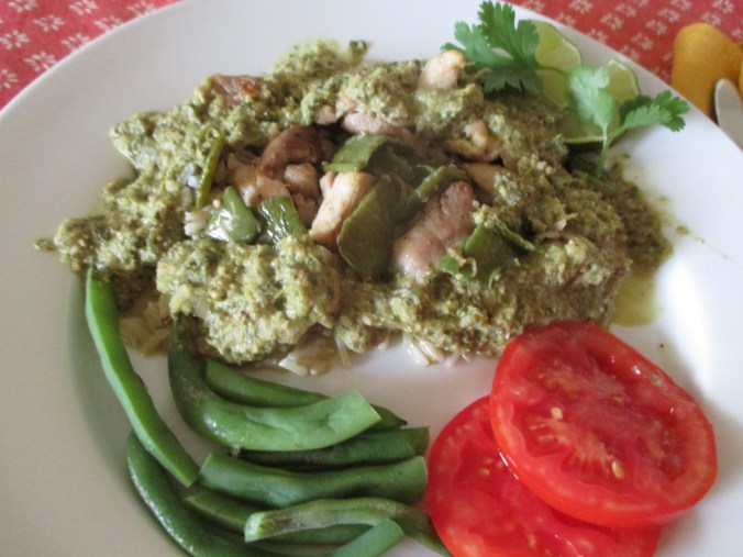 Serve the sauce with chicken, fish, or vegetables.