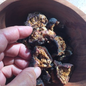 Sun-dried figs get even sweeter and more flavorful than when they are fresh!