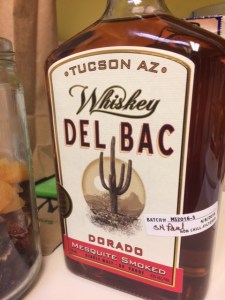 Tucson's best whiskey from Hamilton Distillers--made with organic local malted grain dried using local mesquite.