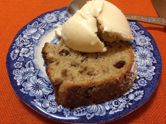 Ames Family Election Bread served joyously as a dessert 