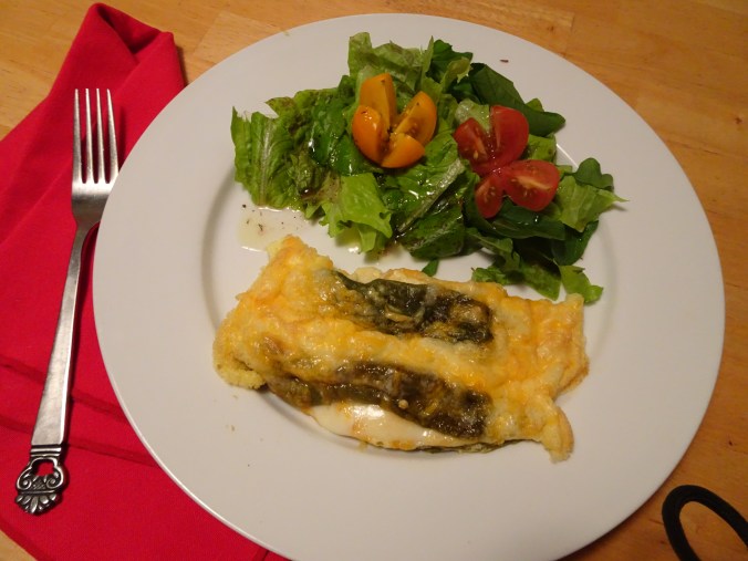 Add a salad and you have a great light meal.