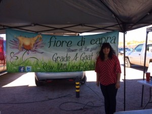 For the finest plain local carefully created goat cheese, find Fiore di Capra at Rillito Farmers Market, Sundays in Tucson