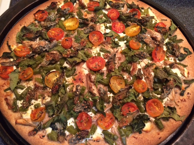 How could you top this Baja Arizona Pizza?!!! Our locally grown and wild desert-harvested ingredients can't be beat by any other veggie pizza!